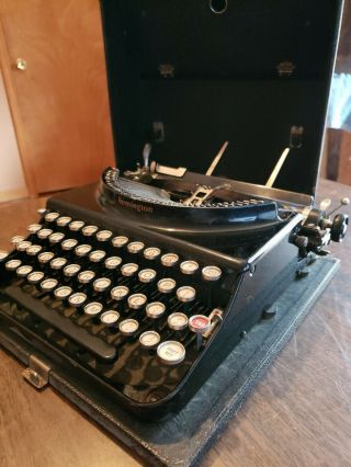 Gorgeous Remington No.  3 Typewriter W/case Portable Vtg Antique 打字机