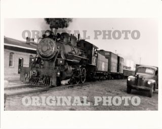 Orig 8x10 Photo - South Georgia 4 - 6 - 0 Live Oak Perry & Gulf Florida Railroad Fl