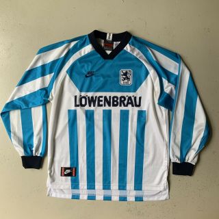 Nike Vintage 1860 Munchen Munich Football Shirt Jersey 1995/96 Premier Xl Og
