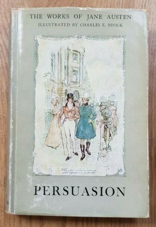 Persuasion By Jane Austen - J M Dent & Sons - H/b D/w - 1965
