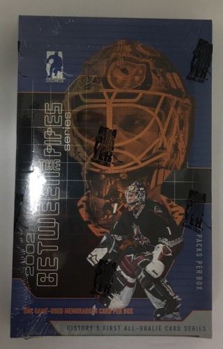2001 - 02 Be A Player Between The Pipes Factory Hockey Hobby Box Htf