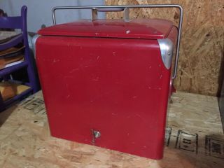 Vintage Progress Refrigerator Co.  Cooler Box Pepsi Dr Pepper Royal Crown Rare