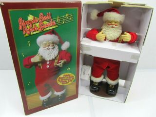 Vintage 1998 Jingle Bell Rock Santa Claus 60755 Edition 1 Christmas Dancing