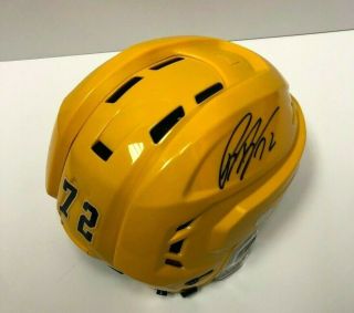 Patric Hornqvist Signed Pittsburgh Penguins Helmet - Mario Lemieux Foundation 2
