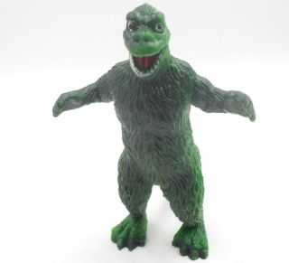 Vintage 1978 Godzilla Rubber Bendy Figure,  70s Toho Glj 5 " Toy,  Rare