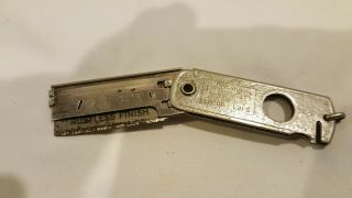 Old Vintage Auto Strop Knife Razor Co Inc Cigar Cutter The Cudahy Packing Co