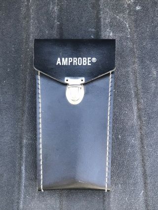 Vintage Ultra Professional Amprobe Clamp Meter And Volt Meter