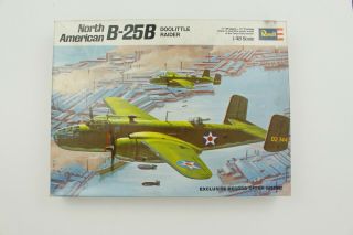 Vintage Revell H - 285 1/48 North American B - 25b Doolittle Raider Model Kit
