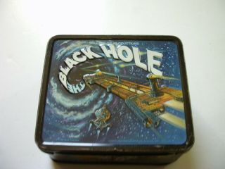 Vintage Walt Disney The Black Hole Metal Lunch Box 1979 Aladdin W/thermos