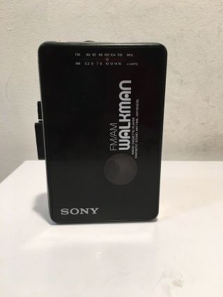 Vintage Sony Walkman Wm - Af22/af28/af40 Am/fm Radio Cassette Player