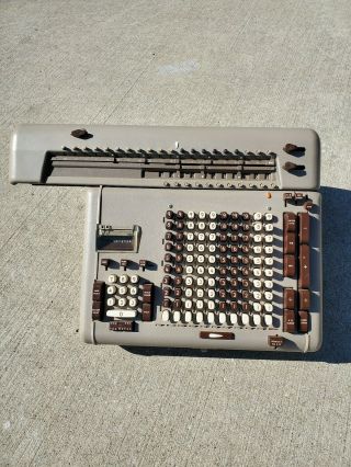 Vintage Friden Calculating Machine Adding Machine Mechanical Calculator