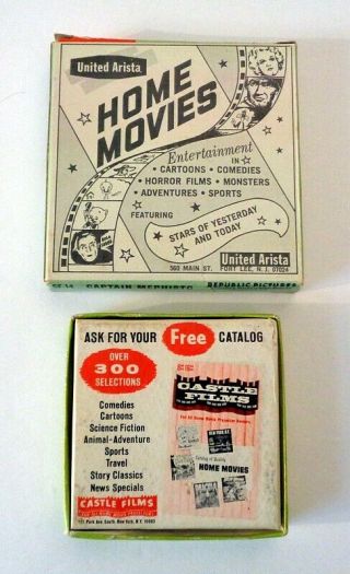 DRACULA & CAPTAIN MEPHISTO 8 mm Movies Horror Monster Films Vintage Lugosi 2