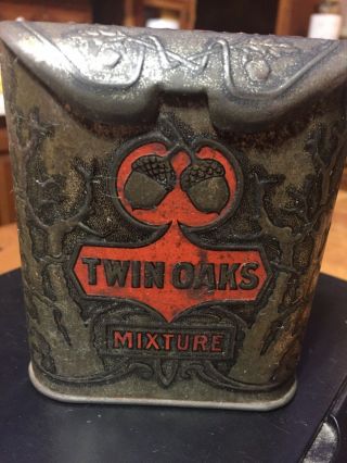 Vintage Twin Oaks Tobacco Mixture Tin