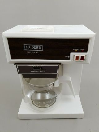 Mr Coffee Coffee Maker Brewing System Model Cbs - 700 Vintage W Coffee Saver