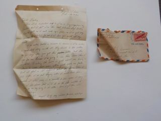 Chinese Civil War Letter 1946 Orderlies Stealing Peiping China Vtg Marine Usmc