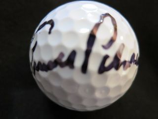 Arnold Palmer Signed Golf Ball,  Proof Masters Rare In Person Autograph