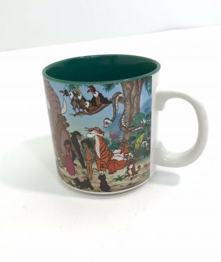 Vintage Disney Store Exclusive The Jungle Book Coffee Cup Mug Mowgli Baloo 90’s