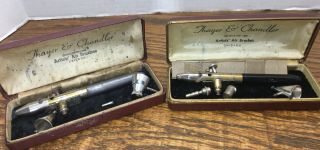 Thayer And Chandler Vintage Airbrush (2) Total With A Case
