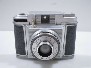Vintage Bilora Bella 66 Medium Format Camera With Case