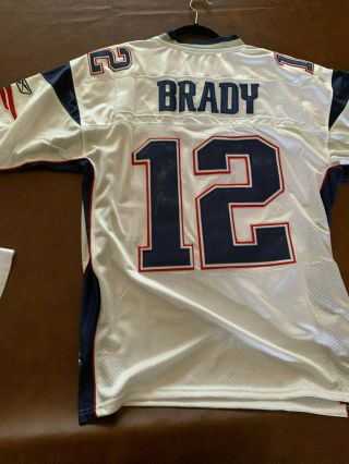 Tom Brady Signed Autographed England Patriots Jersey Nwt