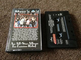 Hear N Aid Rare Heavy Metal Vintage Cassette Dio Rush Kiss Motorhead