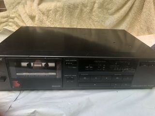 Vintage Sony Tc - U270 - Stereo Cassette Deck Tape Player/ Recorder