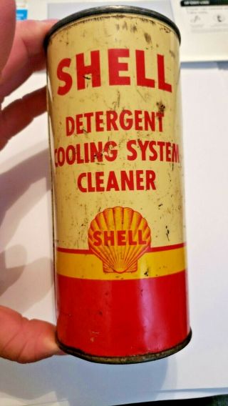 Vintage Shell Oil Cooling System Sealer 1 Pound Can