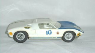 Vintage K&b 1/24 Scale Ford Gt 40 Race Slot Car 1/24 Or 1/25 Scale