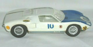 Vintage K&B 1/24 Scale Ford GT 40 Race Slot Car 1/24 or 1/25 Scale 2