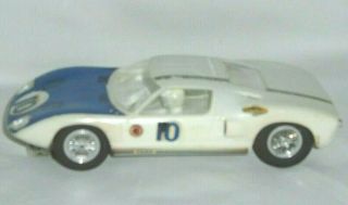 Vintage K&B 1/24 Scale Ford GT 40 Race Slot Car 1/24 or 1/25 Scale 3