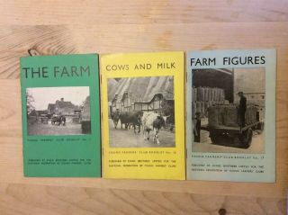 Young Farmers Club Booklets No 1,  10 And 17