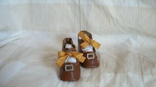 Leather Antique Shoes For Your French Or German Antique Doll
