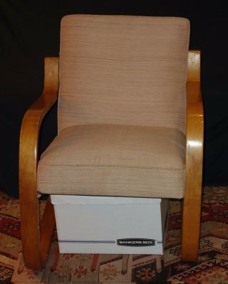 Artek Alvar Aalto Vintage Upholstered Armchair 402 Designed In 1933