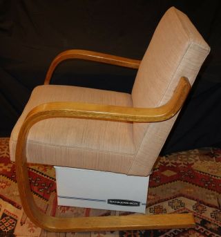 Artek Alvar Aalto vintage upholstered armchair 402 designed in 1933 3