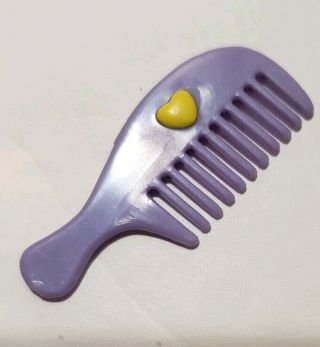 vintage Polly Pocket comb n curl hair Salon complete set Bluebird Toys 2