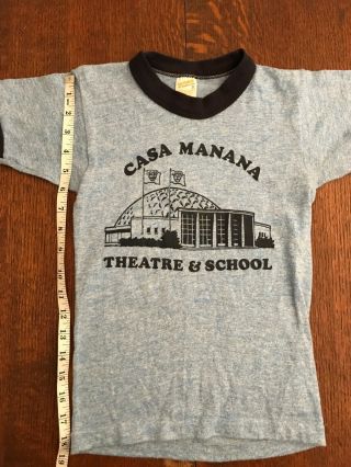 Vintage 80 ' s Casa Manana Child ' s T - Shirt - Fort Worth,  TX - 2