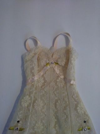 Vintage 1957 Madame Alexander Cissy Doll Rare Tagged Lace Chemise 3