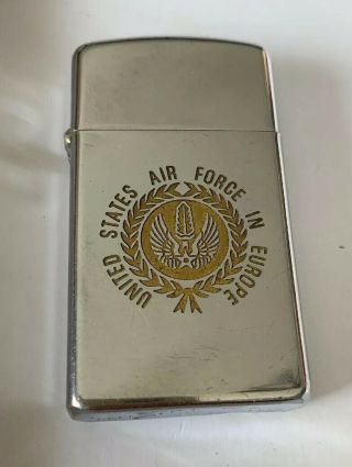 Vintage Zippo Lighter United States Air Force In Europe