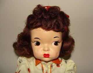 VINTAGE TERRI LEE DOLL PAINTED PLASTIC/PATENT PENDING/MANNEQUIN WIG&EXTRA OUTFIT 2