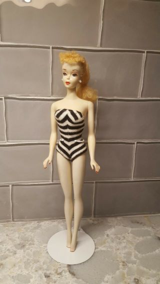 Vintage Ponytail Barbie 3 Blonde