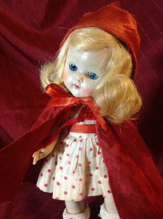Vintage Vogue Strung Blonde Ginny Little Red Riding Hood