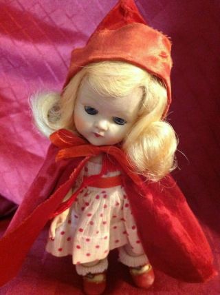 Vintage Vogue Strung Blonde Ginny Little Red Riding Hood 3