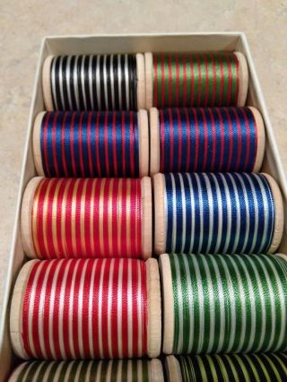 Vintage Gudebrod Size E Space Dyed Nylon Rod Winding Thread 400 Yds 1 Oz Choose