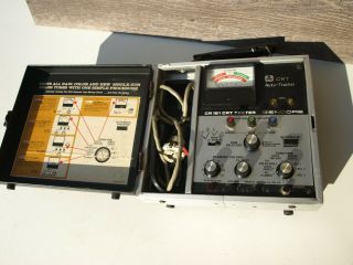 Vintage Sencore Cr161 Crt Cathode Ray Tube Tester - Powers But