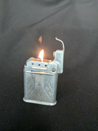 Vintage Lift Arm Tabaccio Stamped Pocket Lighter