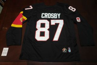 Signed Sidney Crosby 2014 Team Canada Olympic Alternate Jersey Jsa Large
