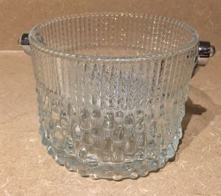 1950’s Vintage Teleflora Cut Glass Ice Bucket France Piece