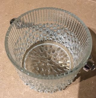 1950’s Vintage Teleflora Cut Glass Ice Bucket France Piece 2