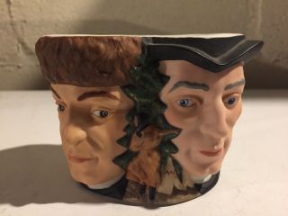 1985 Vintage " Avon " Collector Character Mug " Lewis And Clark " Toby Jug Nm/m