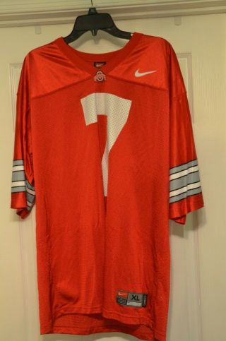 Nike Ohio State Football Jersey Mens Xl 7 Vintage 90s